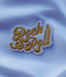 'Rock & Roll' Iron-On Patch